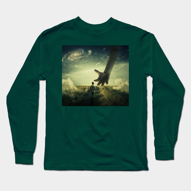 Planet of Giants Long Sleeve T-Shirt by psychoshadow